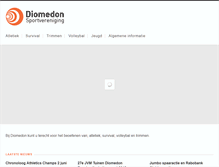 Tablet Screenshot of diomedon.nl